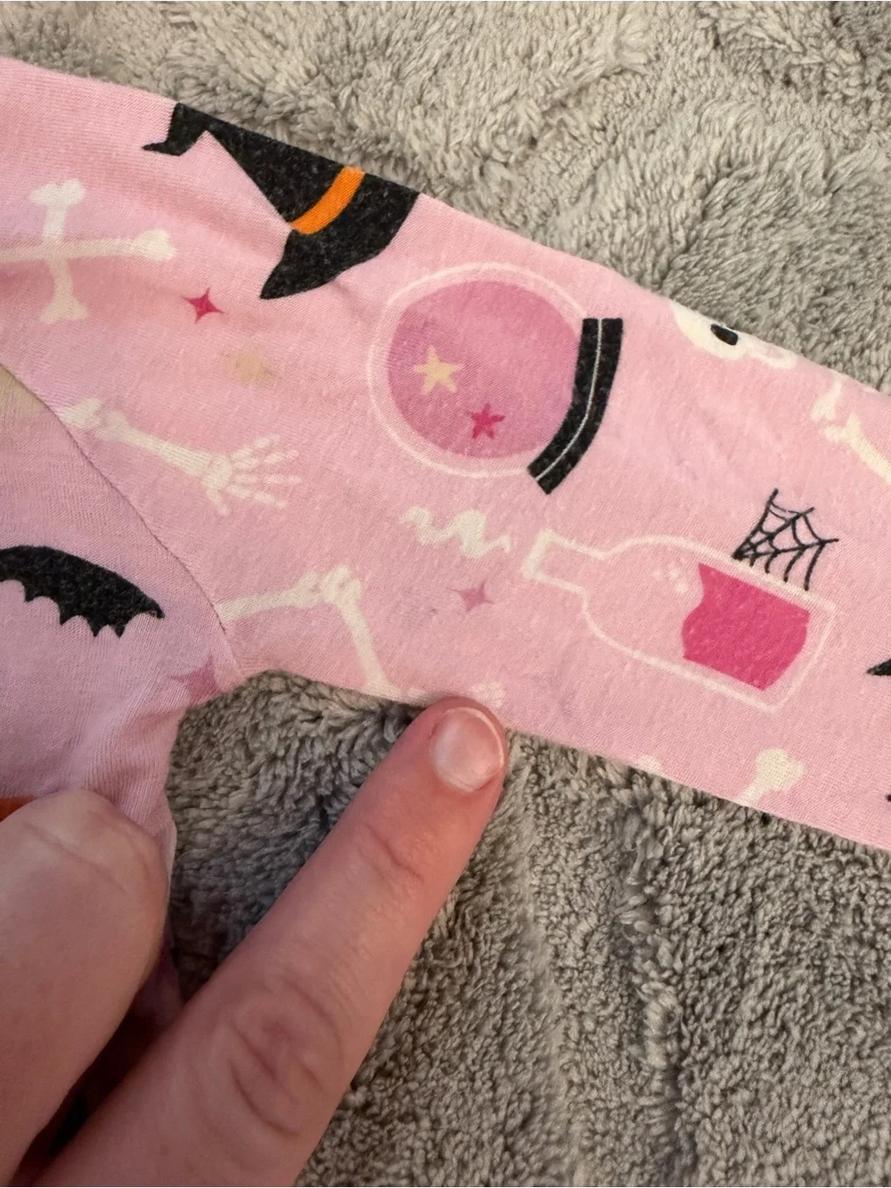 Littlesleepies 6-12 Months Halloween Themed Baby Pajamas with Zipper